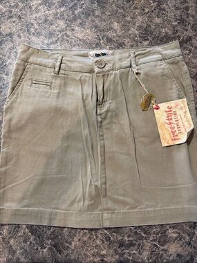 Freestyle Revolution Olive Green Cotton Skirt